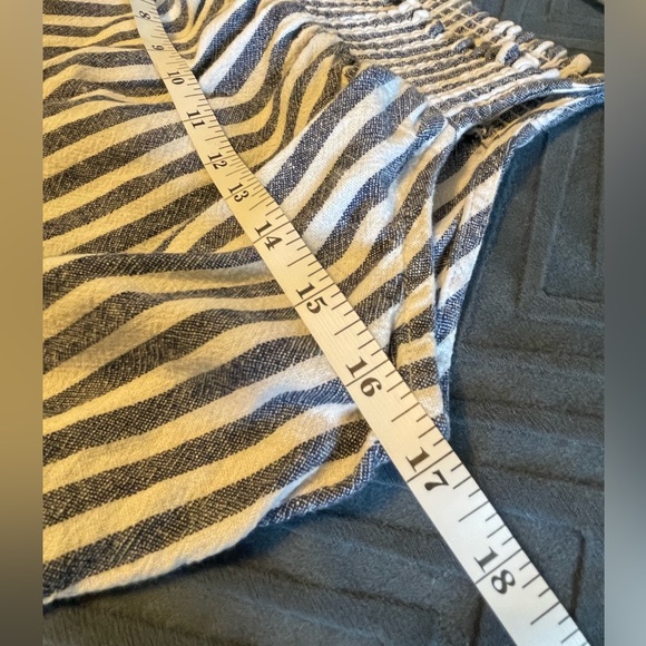 Old Navy EUC Striped Linen Blend Wide-Leg Jumpsuit - Picture 8 of 8